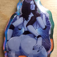 Ranni Back Keychain | Elden Ring Acrylic Keychain SFW And NSFW Ranni nsfw,Ranni keychain,furry keychain,SFW keychain,Elden Ring,nsfw keychain