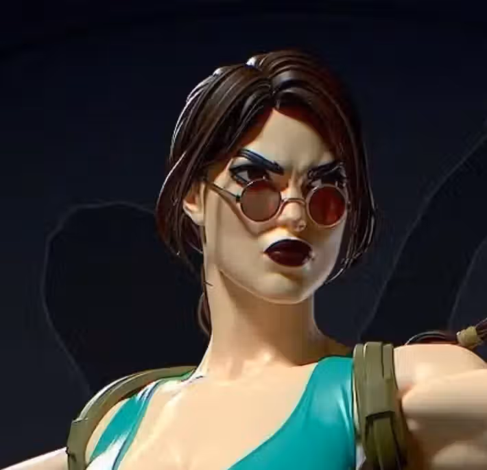 Lara Croft Statue | Tomb Raider Fan Art by Yan-H SFW,NSFW 3d printed statue,3d printed,nsfw statue,3d printed figure,Lara Croft statue,Tomb Raider statue
