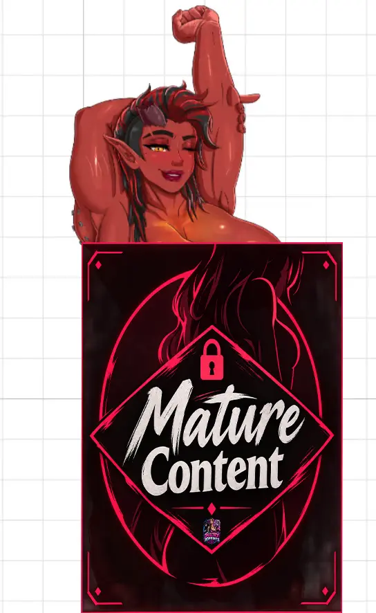 Karlach Futa Sticker | Baldur's Gate 3 Vinyl Sticker Futa bg3 sticker,nsfw stickers,Karlach sticker,Baldur's Gate 3 sticker,futa sticker,futanari sticker