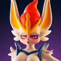 Cinderace Statue | Pokemon Fan Art by Officer Rhu SFW,NSFW,Futa 3d printed,Cinderace statue,futa statue,pokemon statue,furry statue,nsfw statue,futa figurines,futanari figurines,futanari statue