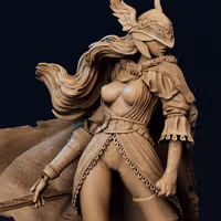 Figura Malenia | Elden Ring Fanart autorstwa CA3dART SFW,NSFW 3d printed statue,3d printed,nsfw statue,3d printed figure,Malenia Statue,Elden Ring Statue