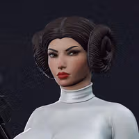 Statua Leia | Star Wars Fan art di Shadaloo SFW,NSFW 3d printed statue,3d printed,nsfw statue,Leia statue,Star Wars statue