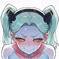 Rebecca Futa Smug Sticker | Cyberpunk Edgerunners Vinyl Sticker Futa stickers,Rebecca Smug sticker,Cyberpunk sticker,futa sticker