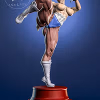 Estatua Chun Li | Street Fighter Fan art por Yan-H SFW,NSFW 3d printed statue,3d printed,3d printed figure,nsfw statue,Chun Li statue,Street Fighter statue