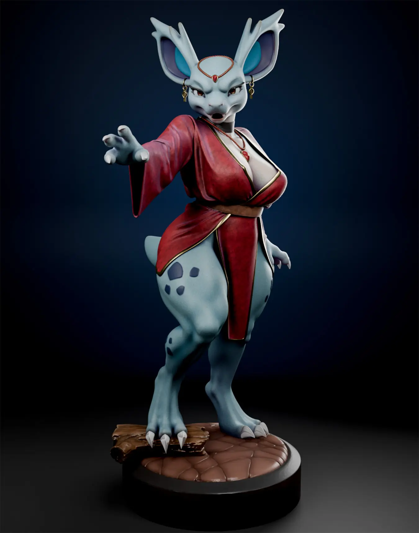 Nidorina Statue | Pokemon Fanart von Anyonensfw SFW,NSFW,Futa 3d printed,3d printed statue,nsfw statue,futa statue,furry statue,Nidorina Statue,Pokémon Statue,futa figurines,futanari figurines,futanari statue