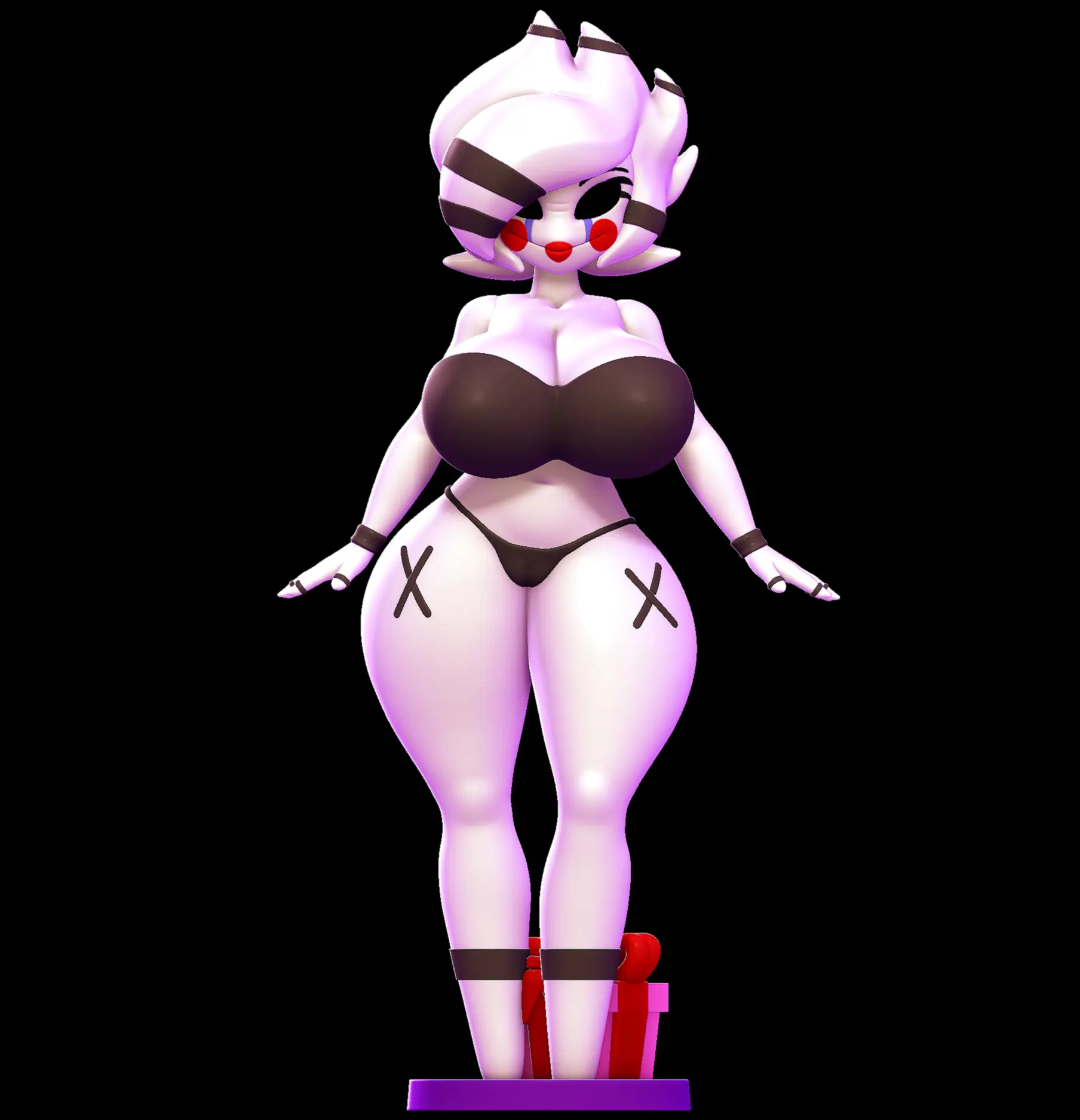 Marie Onette Statue | Five Nights at Freddy's Fan Art by Nonotoys SFW,NSFW 3d printed statue,3d printed,nsfw statue,furry statue,3d printed figure,Nights at Freddy's statue,Marie Onette statue