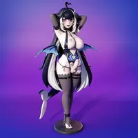 Succubus Shylily Statue | Vtuber Fan Art by FunserviceSTL SFW,NSFW,Futa 3d printed,3d printed statue,nsfw statue,futa statue,Succubus Shylily Statue,Vtuber Statue,futa figurines,futanari figurines,futanari statue
