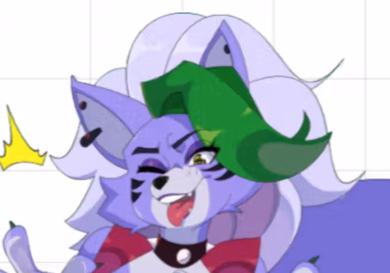 Roxanne Nsfw v3 Sticker | Five Nights at Freddy's Vinyl Sticker NSFW furry sticker,sticker,roxanne sticker,nsfw sticker,Nights at Freddy's