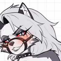 Loona Muzzle Futa Sticker | Helluva Boss Vinyl Sticker Futa loona nsfw,loona sticker,furry sticker,Helluva Boss,futa sticker,futanari sticker