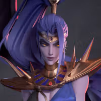 Megaera Statue | Hades Fan Art by Bulkamancer SFW 3d printed statue,3d printed,Megaera Statue,3d printed figure,Hades statue