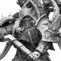 Chaos Prime The Great Demon Of Corrosion Miniature | 40k Fan Art by glukivnete SFW 3d printed miniature,3d printed,miniature,sfw miniature,warhammer 40k,40k miniature,Chaos Prime The Great Demon Of Corrosion