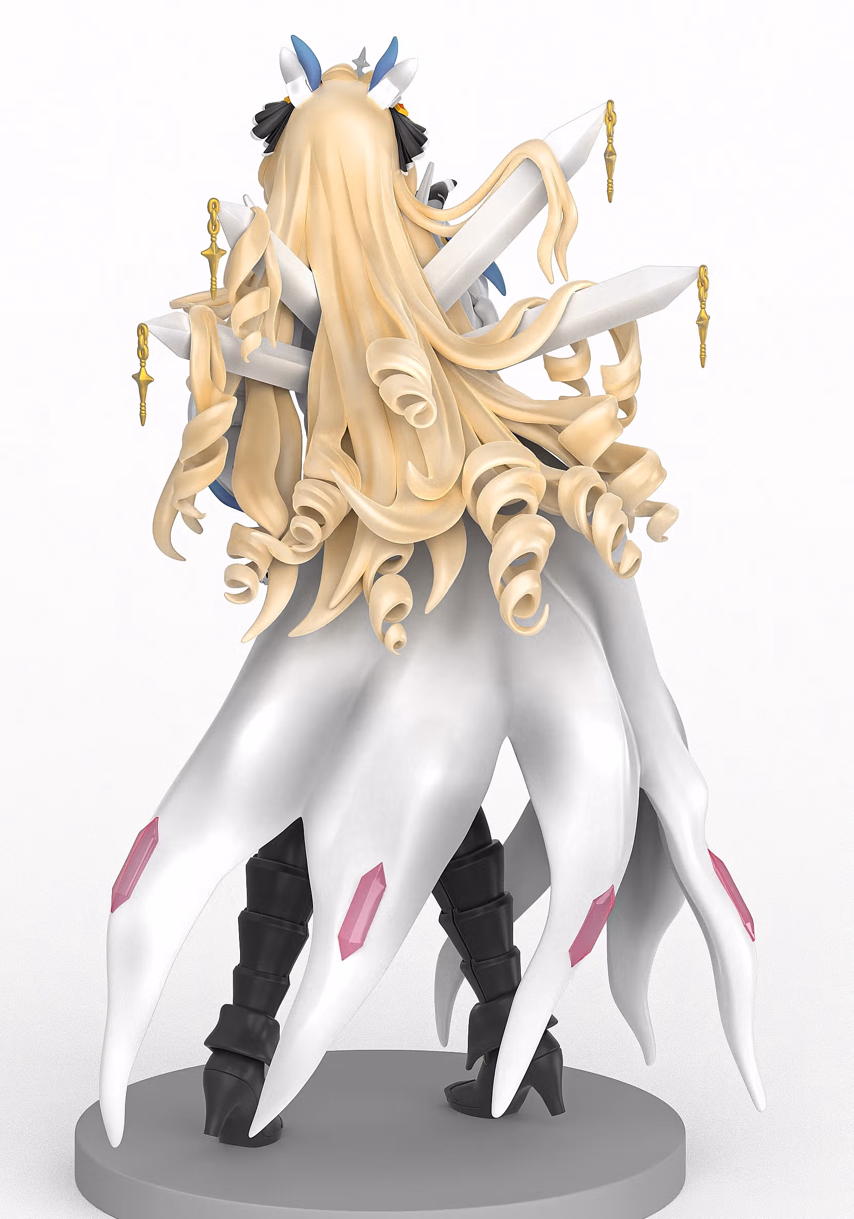 Estatua Crown | NIKKE Fan art por Sin3Dstudio SFW 3d printed statue,Crown statue,NIKKE statue,3d printed figure,3d printed