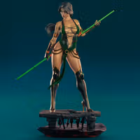 Jade Statue | Mortal Kombat Fan Art by Abe3D SFW,NSFW 3d printed statue,nsfw statue,jade statue,mortal kombat statue,3d printed figure,3d printed