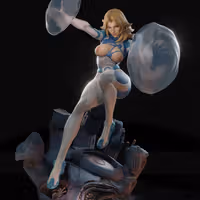 Sue Storm Statue | Marvel Fanart von Freyas Fantasys SFW,NSFW,Futa 3d printed statue,3d printed,3d printed figure,Sue Storm Statue,Marvel Statue,nsfw statue,futa figurines,futanari figurines,futanari statue,futa statue