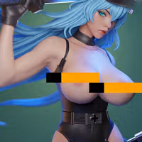 Esdeath Statue | Akame Ga Kill Fan Art by E.S Monster SFW,NSFW 3d printed,3d printed statue,nsfw statue,Esdeath statue,Akame Ga Kill statue
