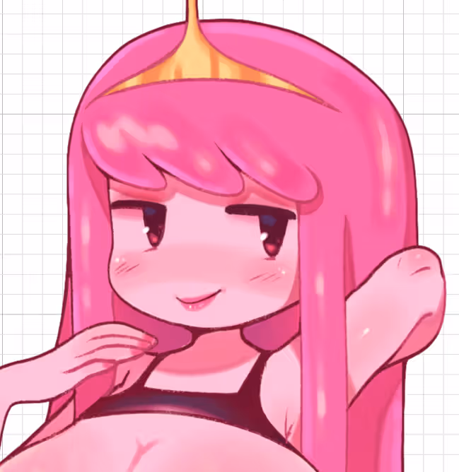 Princess BubbleGum Sticker | Adventure Time Vinyl Sticker SFW,NSFW nsfw sticker,stickers,Princess BubbleGum sticker,Adventure Time sticker