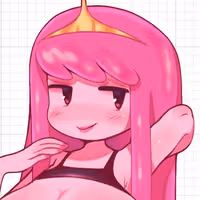 Naklejka Princess BubbleGum | Adventure Time Naklejka winylowa SFW,NSFW nsfw sticker,stickers,Princess BubbleGum sticker,Adventure Time sticker