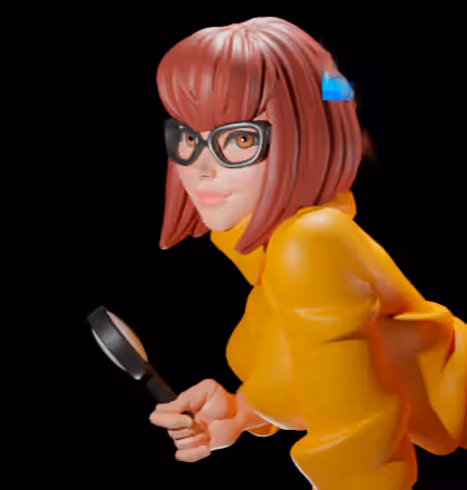Velma Statue | Scooby-Doo Fan Art by Digital Dark SFW,NSFW,Futa 3d printed statue,3d printed,nsfw statue,3d printed figure,Velma Statue,Scooby-Doo Statue,futa statue,futa figurines,futanari figurines,futanari statue