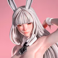 Statue Blanc | NIKKE Fan art par Nympha3D SFW,NSFW 3d printed statue,nsfw statue,Blanc statue,NIKKE statue,3d printed figure,3d printed
