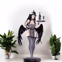 Albedo Statue | Overlord Fan Art by PEACHFIGURE SFW,NSFW 3d printed statue,3d printed,nsfw statue,3d printed figure,Albedo statue,Overlord statue