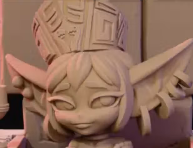 Aztec Queen Goblin Miniature | DnD Fan Art by Jigglystix SFW,NSFW 3d printed,miniature,dnd miniature,Aztec Queen Goblin,3d printed miniature,nsfw miniature