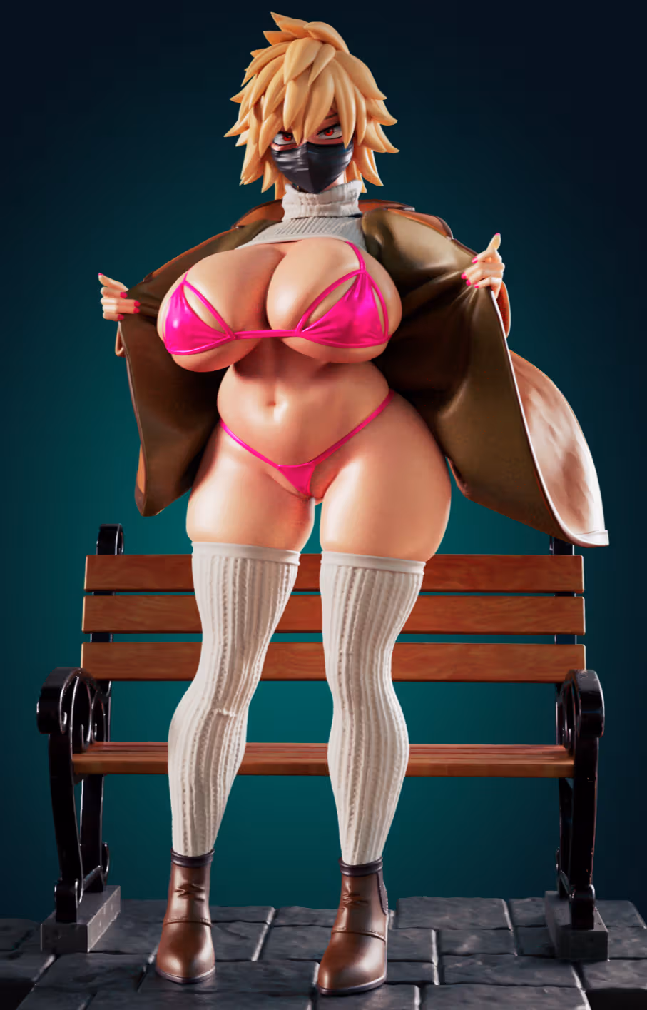 Bakugo Mitsuki Mommy Statue | My Hero Academia Fanart von Officer Rhu SFW,NSFW,Futa 3d printed statue,3d printed,3d printed figure,Bakugo Mitsuki Statue,My Hero Academia Statue,futa statue,futa figurines,futanari figurines,futanari statue,nsfw statue