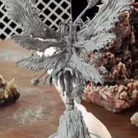 Diseased Reaper Miniature | 40k Fan Art by 3DArtGuy SFW 3d printed miniature,miniature,3d printed,warhammer 40k,40k miniature,Diseased Reaper