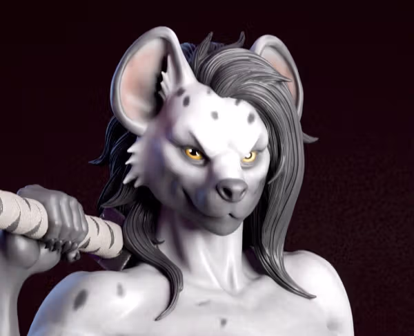 Statue Hyena Furry | The Lion King Fan Art par mowmaw NSFW,Futa 3d printed,Hyena statue,futa statue,The Lion King statue,furry statue,nsfw statue,futa figurines,futanari figurines,futanari statue