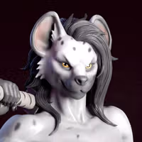 Hyena Furry Statue | The Lion King Fan Art by mowmaw NSFW,Futa 3d printed,Hyena statue,futa statue,The Lion King statue,furry statue,nsfw statue,futa figurines,futanari figurines,futanari statue
