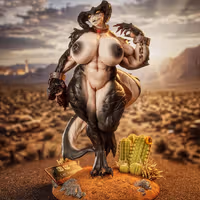 Statua Deathclaw Furry | Fallout Fan art di Gatsu SFW,NSFW,Futa 3d printed statue,3d printed,nsfw statue,futa statue,Deathclaw Statue,Fallout statue,futa figurines,futanari figurines,futanari statue,furry statue