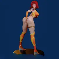 Karin Statue | Mahou Kaiju Fanart von Freyas Fantasys NSFW,Futa 3d printed statue,3d printed,3d printed figure,Mahou Kaiju Statue,Angel Blade Statue,Karin Statue,nsfw statue,futa figurines,futanari figurines,futanari statue,futa statue