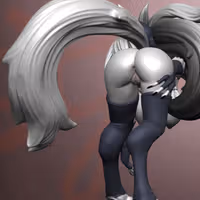 Statue Loona | Helluva Boss Fan art par Gibly SFW,NSFW,Futa 3d printed statue,3d printed,Helluva Boss Statue,nsfw statue,3d printed figure,Loona Statue,futa figurines,futanari figurines,futanari statue,futa statue,furry statue
