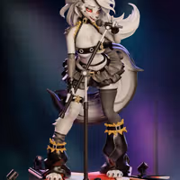 Rockstar Loona Furry Statue | Helluva Boss Fan Art by Onagaba SFW,NSFW 3d printed statue,3d printed,3d printed figure,Loona Statue,Helluva Boss Statue,nsfw statue,furry statue