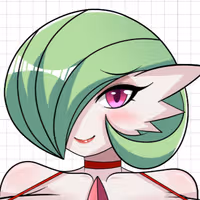 Gardevoir Big Boobs Sticker | Pokemon Vinyl Sticker SFW,NSFW,Futa Gardevoir sticker,Pokemon sticker,stickers,sfw sticker,nsfw sticker,futanari sticker,futa sticker