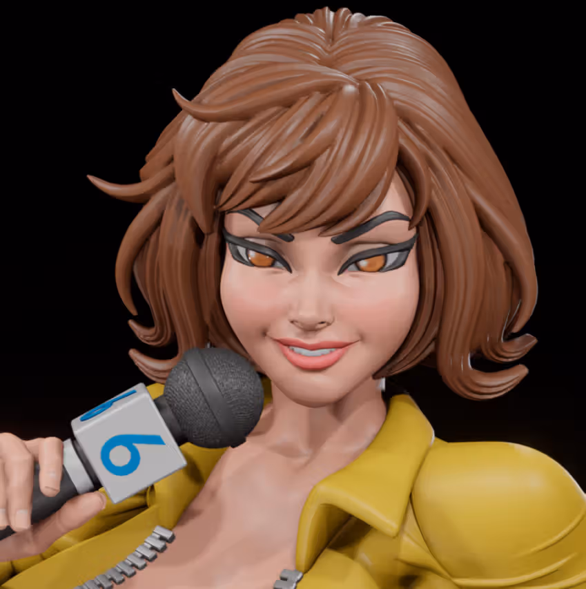 April O'Neil Statue | Teenage Mutant Ninja Turtles Fan Art by Digital Dark SFW,NSFW,Futa 3d printed statue,3d printed,nsfw statue,futa statue,3d printed figure,April O'Neil Statue,Teenage Mutant Ninja Turtles Statue,futa figurines,futanari figurines,futanari statue