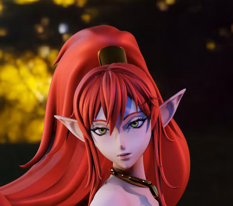 Ulmandra Statue | Headhunted to Another World Fan Art by Momoji3d SFW,NSFW 3d printed,3d printed statue,nsfw statue,Ulmandra statue,Headhunted to Another World statue