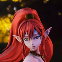 Statua Ulmandra | Headhunted to Another World Fan art di Momoji3d SFW,NSFW 3d printed,3d printed statue,nsfw statue,Ulmandra statue,Headhunted to Another World statue