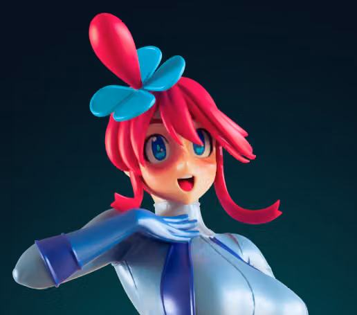 Skyla Trainer Statue | Pokemon Fan Art by Officer Rhu SFW,NSFW,Futa 3d printed statue,3d printed,3d printed figure,Skyla Trainer Statue,Pokemon Statue,futa statue,futa figurines,futanari figurines,futanari statue
