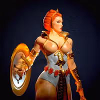 Estatua Teela | Masters of the Universe Fan art por Yan-H SFW,NSFW 3d printed,3d printed statue,nsfw statue,3d printed figure,Teela Statue,Masters of the Universe Statue