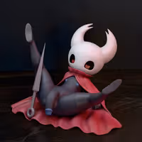 Hornet Statue | Hollow Knight Fan Art by Rayder_R NSFW,Futa 3d printed statue,3d printed,Hornet Statue,Hollow Knight Statue,nsfw statue,futa statue,futa figurines,futanari figurines,futanari statue