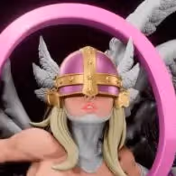 Angewomon Statue | Digimon Fan Art by Digital Dark SFW,NSFW,Futa 3d printed statue,3d printed,nsfw statue,futa statue,3d printed figure,Angewomon Statue,Digimon Statue,futa figurines,futanari figurines,futanari statue