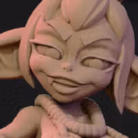 Aztec Football Goblin Miniature | DnD Fan Art by Jigglystix SFW,NSFW 3d printed,miniature,dnd miniature,Aztec Football Goblin,3d printed miniature,nsfw miniature