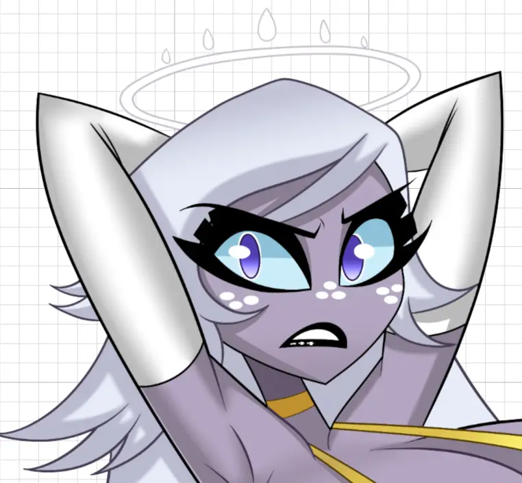 Emily Bikini Sticker | Hazbin Hotel Vinyl-Sticker SFW,NSFW,Futa Hazbin Hotel sticker,nsfw sticker,Emily stickers,futa sticker,futanari sticker