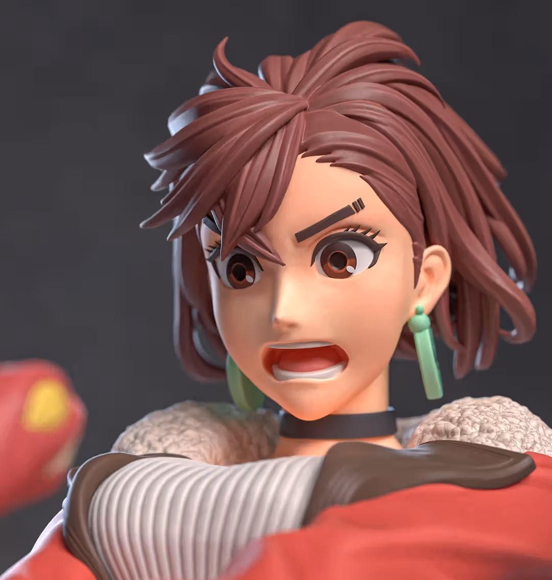 Momo And Okarun Statue | Dandadan Fan Art by Azerama SFW,NSFW 3d printed,3d printed statue,nsfw statue,Momo And Okarun statue,Dandadan statue