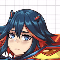 Ryuko Matoi Sticker | Kill la Kill Vinyl Sticker SFW,NSFW sfw sticker,Ryuko Matoi sticker,nsfw sticker,Kill la Kill stickers,anime girl sticker
