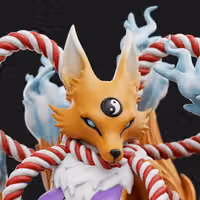 Bundle 10 Pack Kyubimon,Papi,Dragon, Ammit,Amaterasu,Loona,Midna,Mother,Saane,Mizutsune SFW 3d printed miniature,3d printed,sfw statue