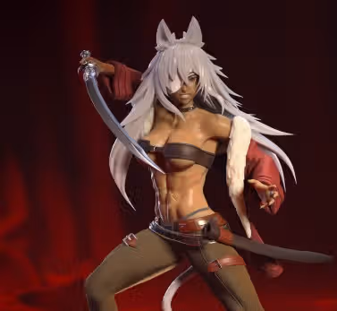 Ghislaine Statue | Mushoku Tensei Fan Art by Bulkamancer SFW 3d printed statue,3d printed,Ghislaine Statue,3d printed figure,Mushoku Tensei 