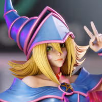 Dark Magician Girl Statue | Yu-Gi-Oh! Fan Art by 3Dmoonn SFW,NSFW 3d printed,3d printed statue,Dark Magician Girl Statue,Yu-Gi-Oh! statue,nsfw statue