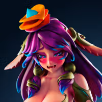 Statua Lillia Fae Fawn | League of Legends Fan art di Officer Rhu SFW,NSFW,Futa 3d printed,Lillia Fae Fawn statue,futa statue,League of Legends statue,furry statue,nsfw statue,futa figurines,futanari figurines,futanari statue