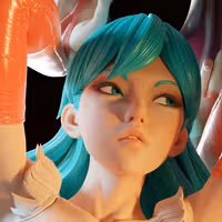 Morrigan Aensland Statue | Darkstalkers Fan Art by E.S Monster SFW,NSFW 3d printed statue,3d printed,nsfw statue,3d printed figure,Morrigan Aensland Statue,Darkstalkers Statue